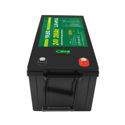 25,6 V Lifepo4-batterijpak 24V 200Ah Lithium-ion voor opslagenergiesysteem Deep Cycle