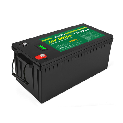 25,6 V Lifepo4-batterijpak 24V 200Ah Lithium-ion voor opslagenergiesysteem Deep Cycle