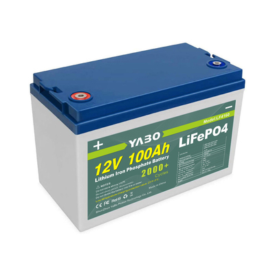 12v Lifepo4 zonnebatterijsysteem oplaadbaar 100Ah 4S1P