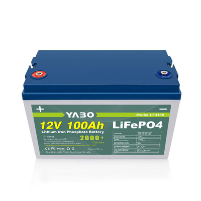 12v Lifepo4 zonnebatterijsysteem oplaadbaar 100Ah 4S1P