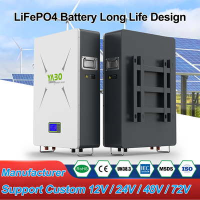 10kwh 51.2v 200ah Lifepo4 Lithiumbatterij Zonne-energieopslagsysteem Deep Cycle Diy