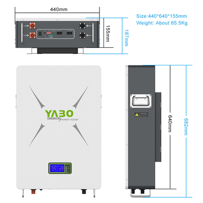 150Ah 230Ah 48V 72V Lifepo4 batterij Powerwall lithium-ijzerfosfaat prismatische cellen