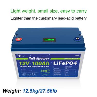 48v 12v Lifepo4-batterij 200ah 100ah 150ah 200ah 300ah 400ah Bms-zonnestelsel