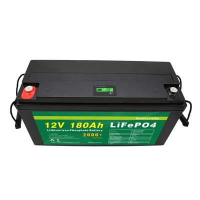 100ah 180Ah 200ah 12v Lifepo4 batterijpakket zonne-UPS