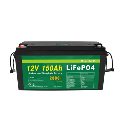 150Ah 12v Lifepo4-batterij voor ups Deep Cycle oplaadbaar