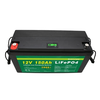 150Ah 12v Lifepo4-batterij voor ups Deep Cycle oplaadbaar