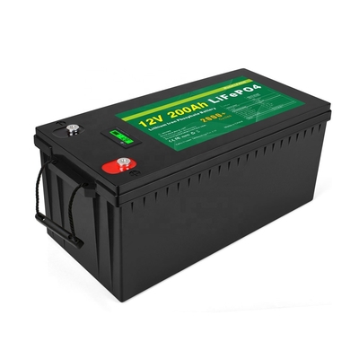 lifepo4 12v 200ah lithium-ijzerfosfaatbatterijpak voor zonne-UPS