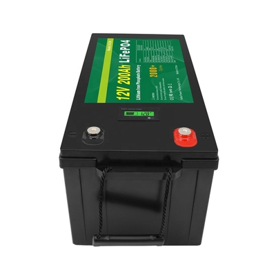 lifepo4 12v 200ah lithium-ijzerfosfaatbatterijpak voor zonne-UPS
