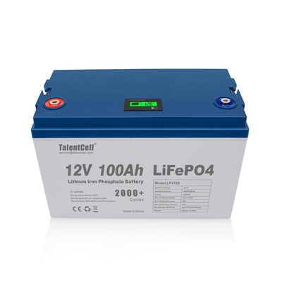 Lifepo4 golfbatterij Solar RV oplaadbare 100ah 12v lithium lifepo4-batterij