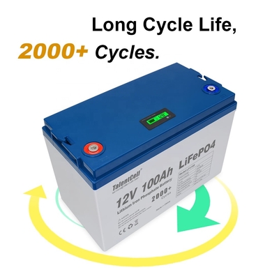 Lifepo4 golfbatterij Solar RV oplaadbare 100ah 12v lithium lifepo4-batterij