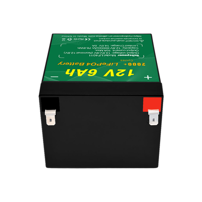 motorfiets 12.8v 12v 6ah Lifepo4 Battery Pack Fabrikanten Zonne-alarmsysteem