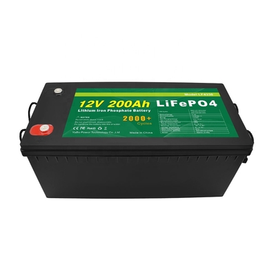 RV BMS 100ah 12v Lithium Lifepo4-batterij Deep Cycle 2000 keer