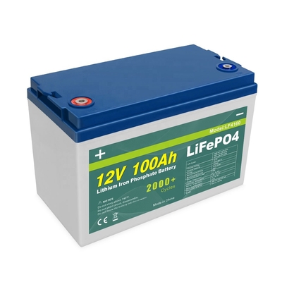 24V 36V 48V 200Ah 300Ah 400Ah Lithium 12v 100ah Deep Cycle Lifepo4-batterij Solar Marine Rv