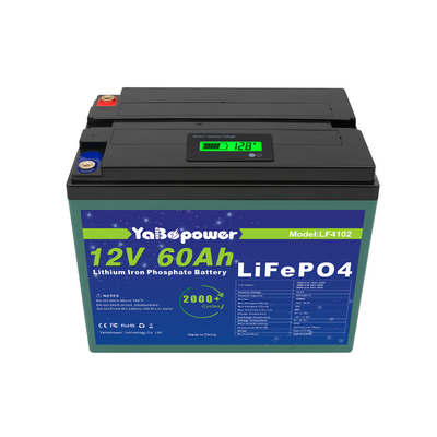 72v 60ah Lifepo4-accu 12V 48V 60V 60ah 80ah EV-opslagsysteem voor auto's
