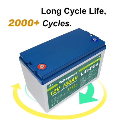 Zonne-energieopslagsystemen Deep Cycle Lithium Ionenbatterij 72v 48v 12v 20ah 90ah 100ah Lifepo4
