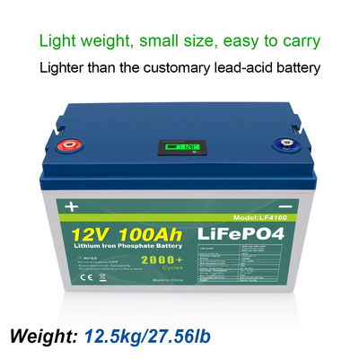 Factory Aangepaste Hot Sale Producten Goedkope Lithium Ion Lifepo4 Batterij 100ah 12v