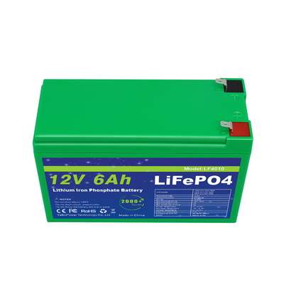 Fabrieks Aangepast Lifepo4 Diepe Cyclus Hoge Veiligheid 32700 Cellithium Ion 12v 6Ah Lifepo4