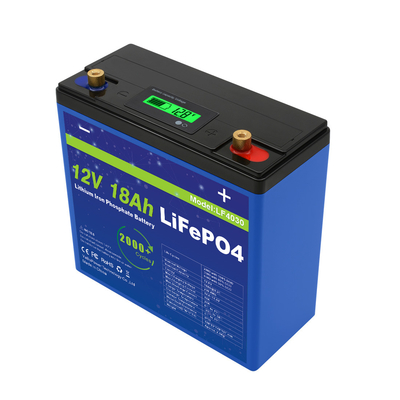 Het lichtgewicht van de de Batterij Grote Capaciteit van 12V 18Ah Lifepo4 Lange de Cyclusleven 3 Jaar Garantie