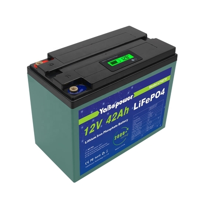 Oplaadbare lithium-ijzerfosfaat Lifepo4 12v 45Ah voor elektrisch voertuig