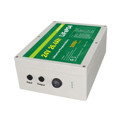 26.4Ah 24V Lifepo4-accu Marine Langere levensduur