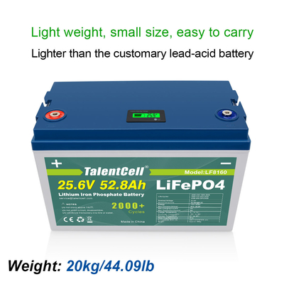 24v 60ah 70ah 80ah 24v 50ah Lifepo4-accu Deep Cycle