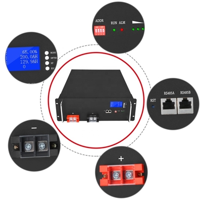 48v 100 Amp Uur Lifepo4 Batterij Deep Cycle 4000 Zonne-energie Muuropslagsysteem