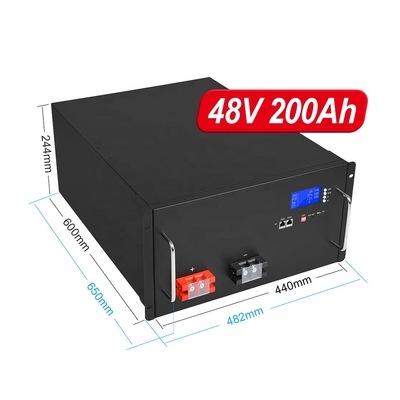 48V 100Ah 200Ah Lifepo4 huisbatterij 1000W golfkar