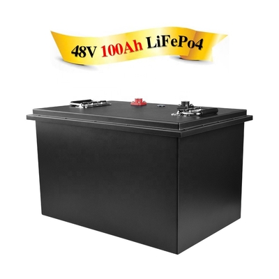 Waterdicht lithium-ijzerfosfaatbatterijpak 48V 100Ah LiFePO4