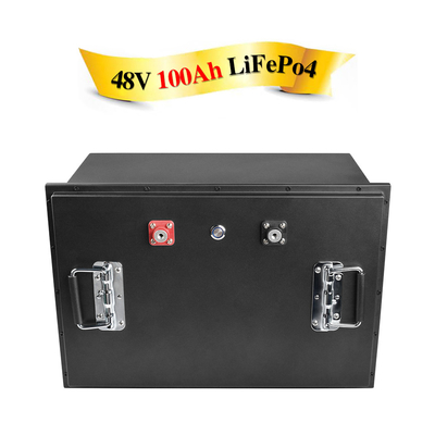 48v 100ah Lifepo4 batterij waterdichte M8-terminals