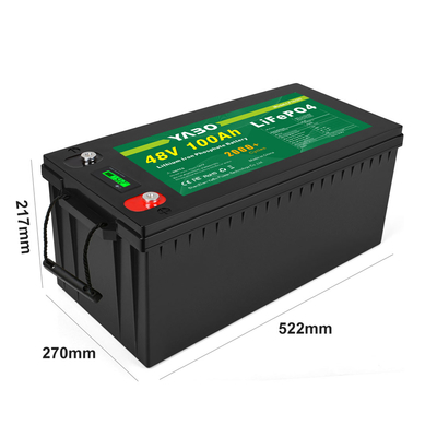 51.2Volts 100ah 48V Lifepo4 Batterij Power Tool Energieopslag Oplaadbaar