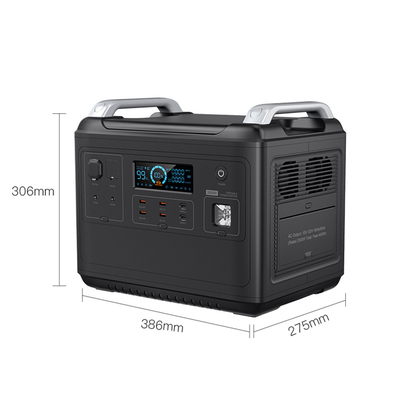 LiFePO4 Draagbare Krachtcentrale Voor Airconditioner Koelkast Thuis 2000w Lifepo4 Ups Zonnegenerator