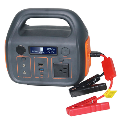 Draagbare energieopslaguitgang 110V AC lithium-ionbatterij 300W hernieuwbare energiecentrale voor thuisgebruik
