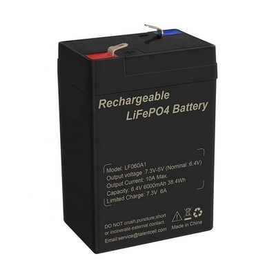 Marine Deep Cycle Lifepo4-batterij 6V 5Ah 2,5Ah 4Ah 4,5Ah 6Ah zonnepaneel
