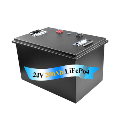 200Ah 12V 24V 6v Waterdichte Lifepo4-batterij Lage temperatuurbeveiliging Auto