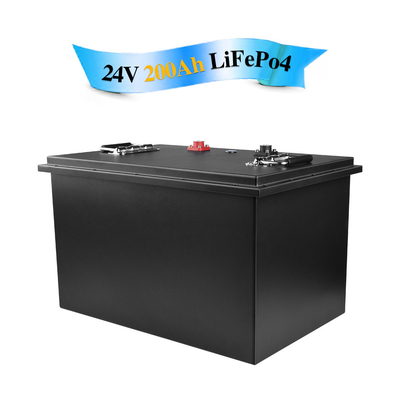 12V 24v Lifepo4-batterijpak Draagbare 200ah 12,8 volt bms Ingebouwde waterdichte 100Ah 150Ah