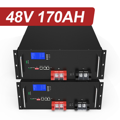 Aangepaste Hoge Kwaliteit Deep Cycle 3.2V 16S1P 170Ah Batterij Energie Opslag 48V LiFePO4 Lithium Batterij