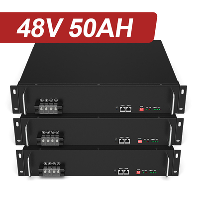 De Opslaglithium Ion Batterie 48V 50Ah LiFePO4 van de douaneenergie