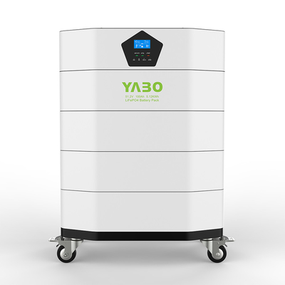 Het stapelbare van de het Pakserver van de Module Zonneaccu Pak van de het Rek48v 100ah Lifepo4 Batterij