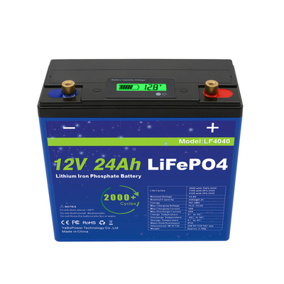Compact van het het Lithiumijzer van 12V 24Ah van de het Fosfaatbatterij Pak 32700 6Ah-Cellen4s4p Configuratie