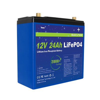 Compact van het het Lithiumijzer van 12V 24Ah van de het Fosfaatbatterij Pak 32700 6Ah-Cellen4s4p Configuratie