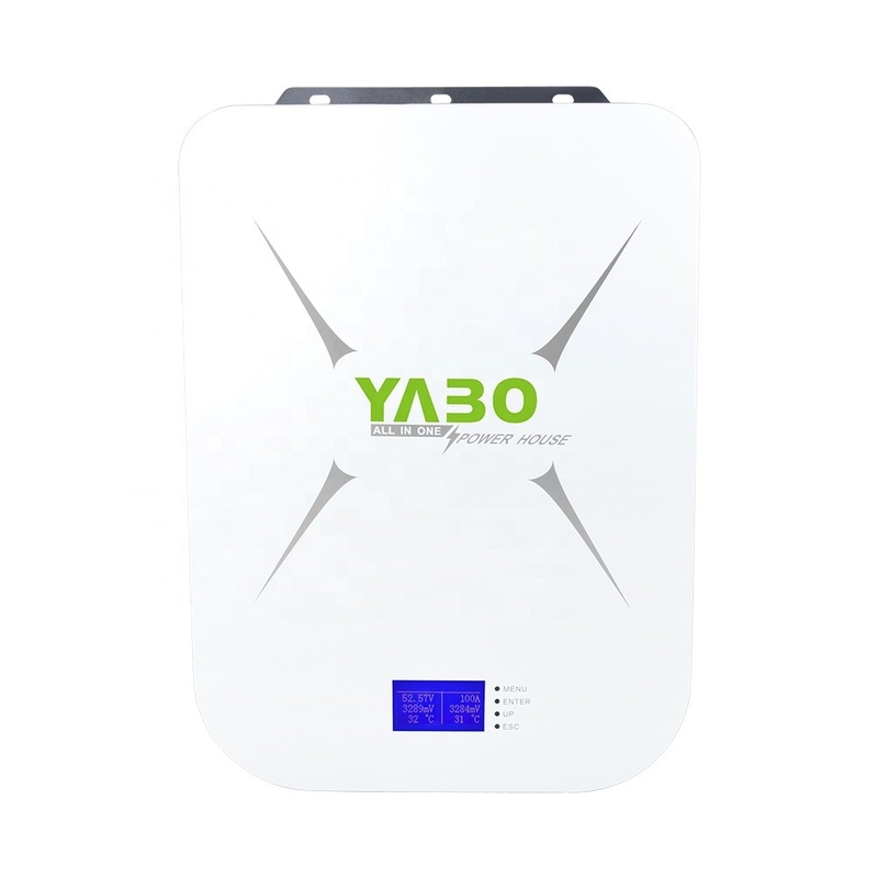 Huis Lifepo4 Batterij Powerwall 5kw-48v Li Ion 100ah Zonne-energie Opslag Hybride Grid