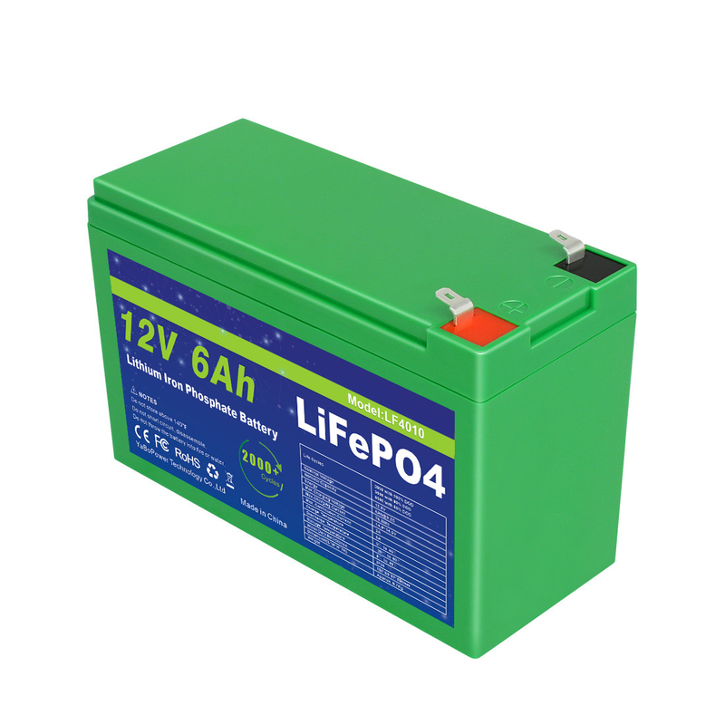 Fabrieks Aangepast Lifepo4 Diepe Cyclus Hoge Veiligheid 32700 Cellithium Ion 12v 6Ah Lifepo4
