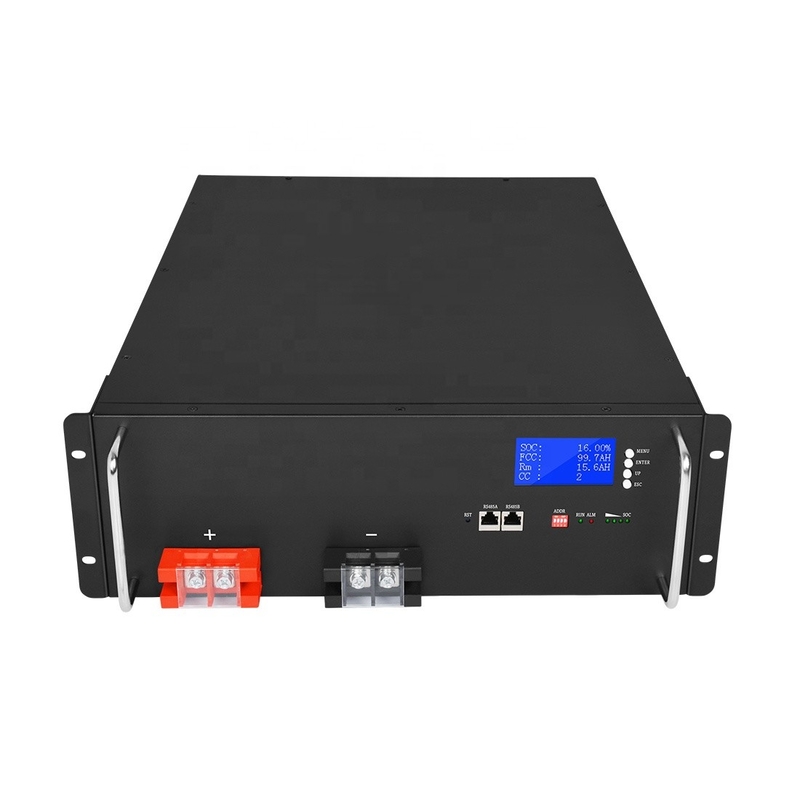 Deep Cycle 48V Lifepo4-batterij voor elektrische fiets BMS Smart 100Ah yb-LF51100