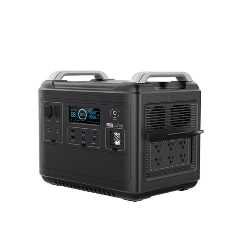 Ups Lithium draagbare krachtcentrale Lifepo4 Solar 2000W 1000 watt bidirectioneel snel