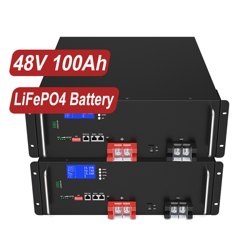 YABO Lithium Ion Rack Mount 10kwh 20kwh 48V 400Ah 200Ah 150Ah Lithium Ion LiFePO4 Batterij Voor Zonne-energie opslag Batterij